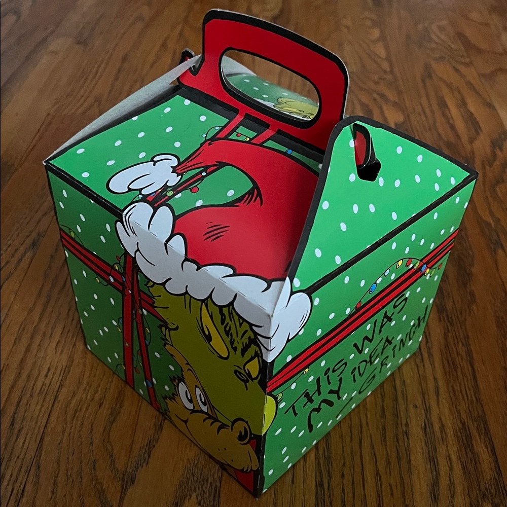 McDonald’s The Grinch Meal Box only
